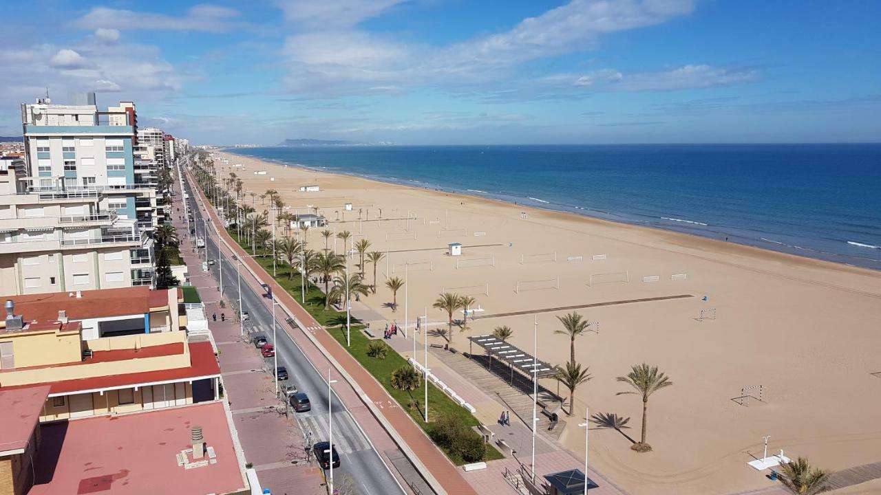 Preciosos Apartamentos Caracola En La Primera Linea De La Playa De Gandía Exteriör bild