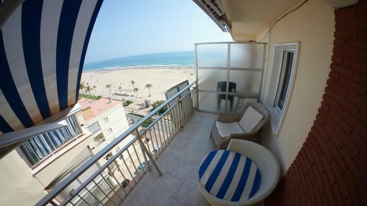 Preciosos Apartamentos Caracola En La Primera Linea De La Playa De Gandía Exteriör bild